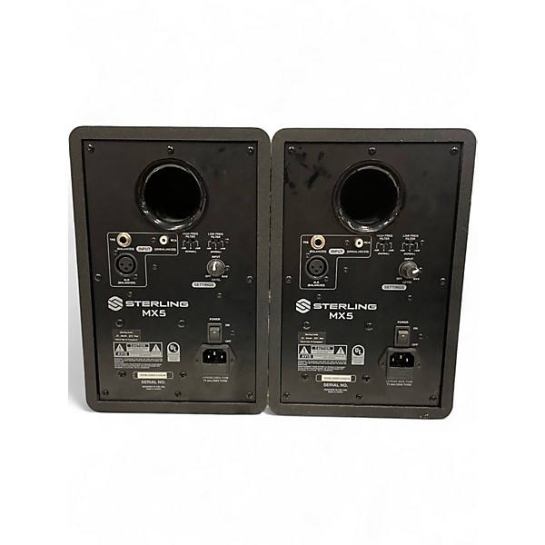 Used Sterling Audio MX5 Pair Powered Monitor