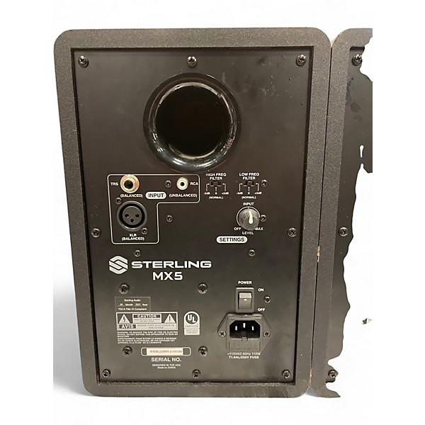 Used Sterling Audio MX5 Pair Powered Monitor