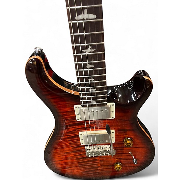 Used PRS SE Custom 24 flame Solid Body Electric Guitar