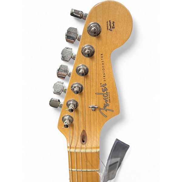 Used 2009 Fender American Standard Stratocaster RED Solid Body Electric Guitar