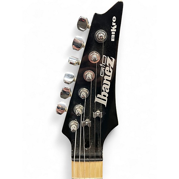 Used Ibanez MIKRO Black Solid Body Electric Guitar