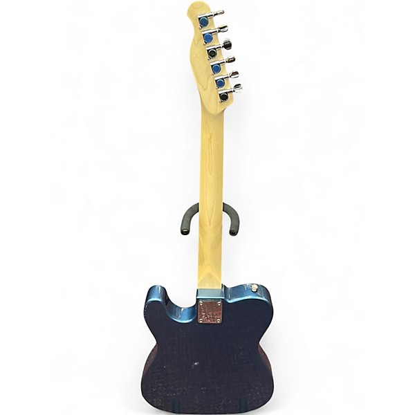 Used Harley Benton standard  Ice Blue Metallic Solid Body Electric Guitar