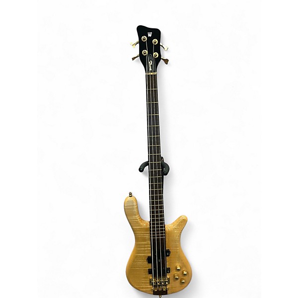Used 2014 Warwick Streamer Stage I 4 String Natural Electric Bass Guitar