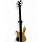 Used 2014 Warwick Streamer Stage I 4 String Natural Electric Bass Guitar