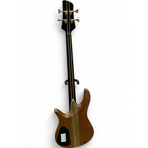 Used Fodera Monarch Elite roasted ash Electric Bass Guitar