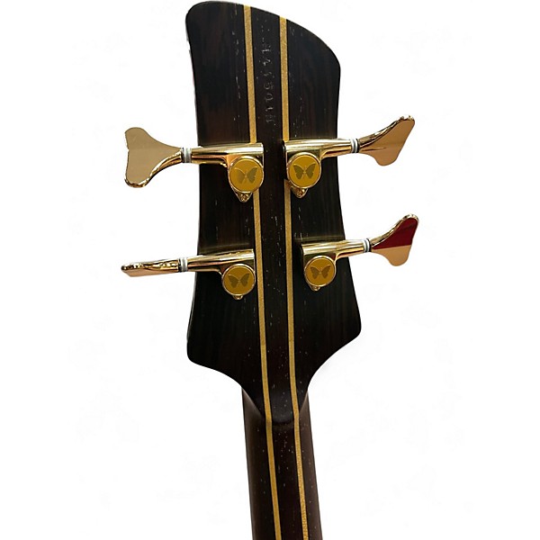 Used Fodera Monarch Elite roasted ash Electric Bass Guitar