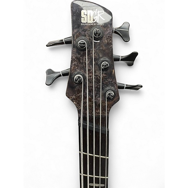 Used Ibanez srms805 multi scale deep twilight Electric Bass Guitar