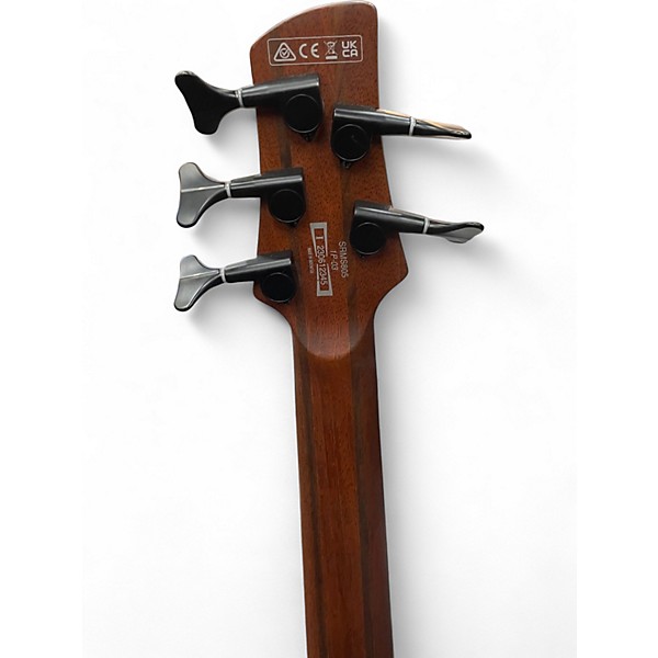 Used Ibanez srms805 multi scale deep twilight Electric Bass Guitar