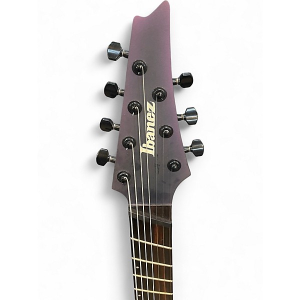 Used Ibanez rgd71alms axion label multi scale black aurora burst Solid Body Electric Guitar