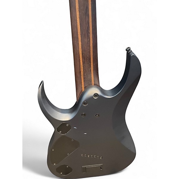 Used Ibanez rgd71alms axion label multi scale black aurora burst Solid Body Electric Guitar