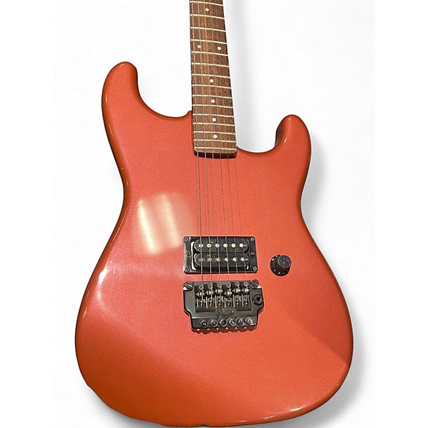 Vintage 1980s Fender Contemporary Stratocaster Bronze Solid Body Electric Guitar