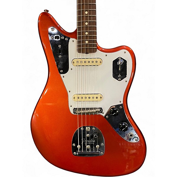 Used Fender Johnny Marr Signature Jaguar Metallic KO Solid Body Electric Guitar