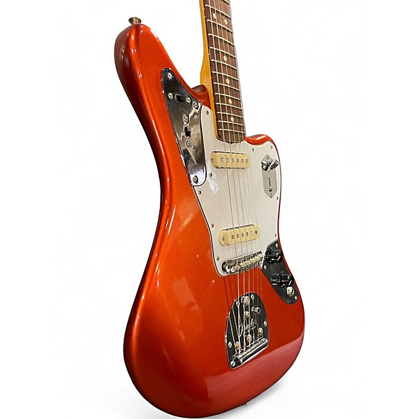 Used Fender Johnny Marr Signature Jaguar Metallic KO Solid Body Electric Guitar