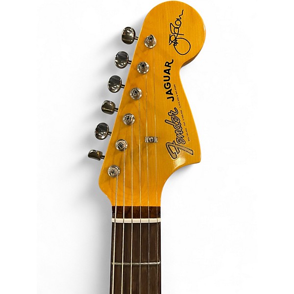 Used Fender Johnny Marr Signature Jaguar Metallic KO Solid Body Electric Guitar