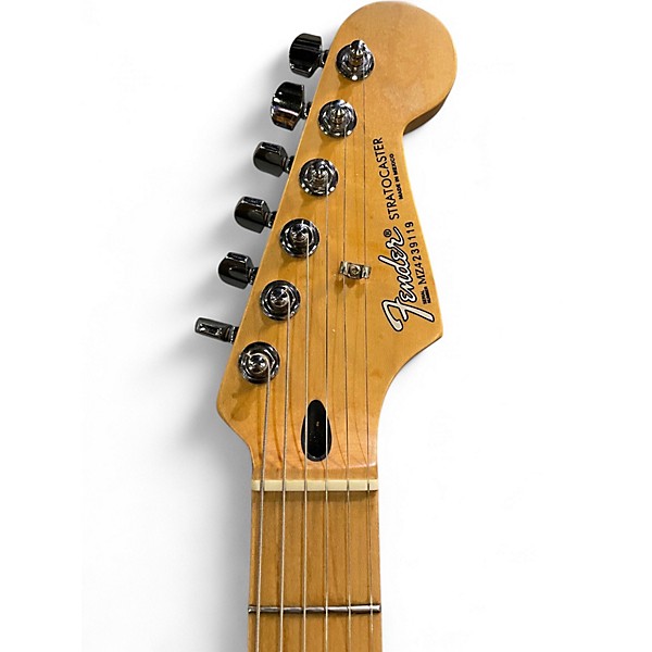 Used Fender Standard Stratocaster 3 Tone Sunburst Solid Body Electric Guitar