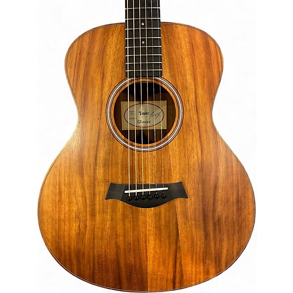 Used Taylor GS Mini-e Koa Natural Acoustic Electric Guitar