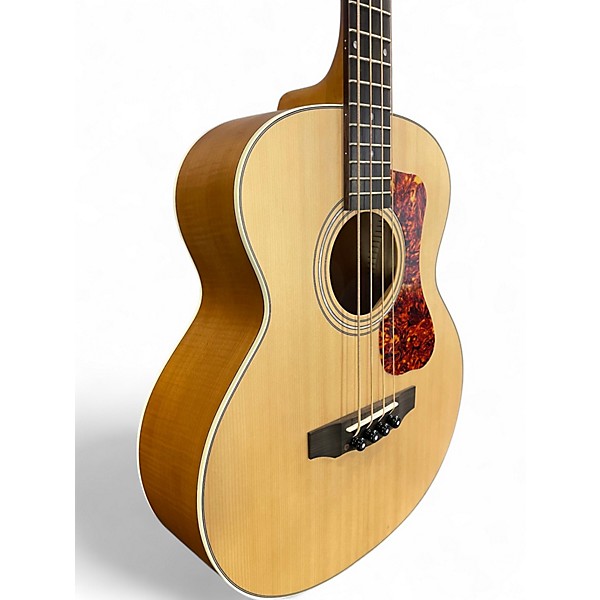Used Guild Jumbo Junior Bass Natural Acoustic Bass Guitar