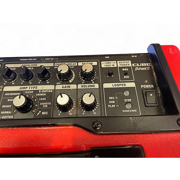 Used BOSS Cube Street 2 Battery Powered Amp