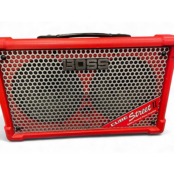 Used BOSS Cube Street 2 Battery Powered Amp