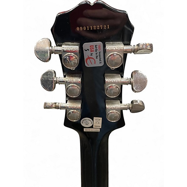 Used Epiphone Les Paul Studio Black Solid Body Electric Guitar