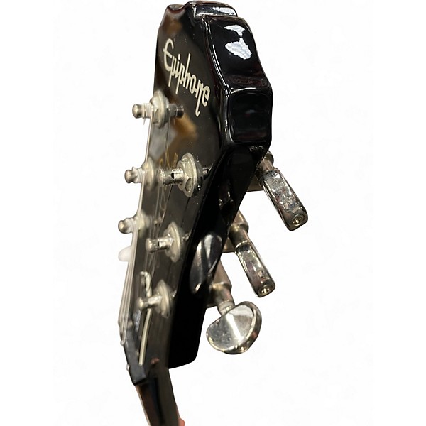 Used Epiphone Les Paul Studio Black Solid Body Electric Guitar