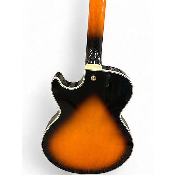 Used Ibanez GB10SE 3 Tone Sunburst Hollow Body Electric Guitar