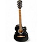 Used Fender FA135CE Concert Black Acoustic Electric Guitar thumbnail