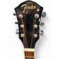 Used Fender FA135CE Concert Black Acoustic Electric Guitar