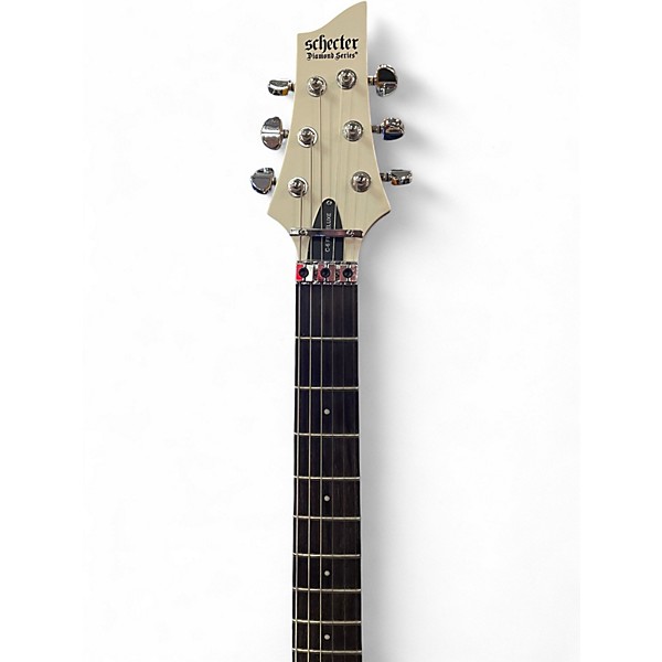 Used Schecter Guitar Research C6 FR DELUXE WHITE Solid Body Electric Guitar