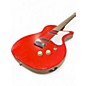 Used 2007 Jerry Jones SINGLE CUT Fire Engine Red Solid Body Electric Guitar