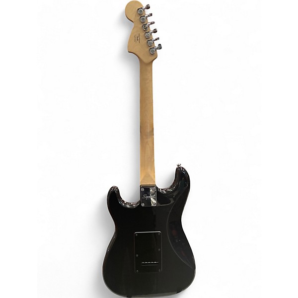 Used Squier SONIC STRATOCASTER Black Solid Body Electric Guitar