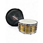 Used Ludwig 14X6.5 Acro Brass Brushed Brass Drum thumbnail