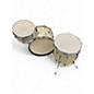 Vintage 1966 Ludwig 3 Piece Superclassic  White Marine Pearl Drum Kit