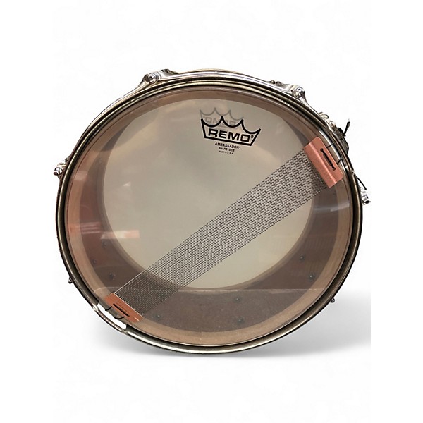 Vintage 1950s Ludwig 14X5.5 WFL Snare White Marine Pearl Drum