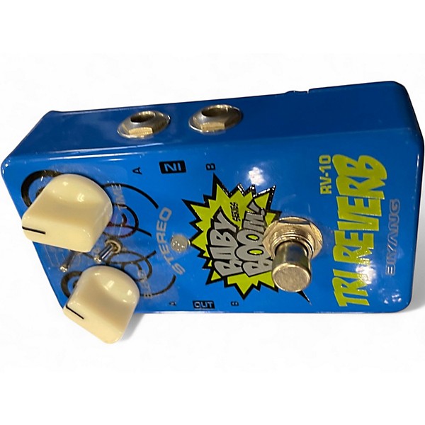 Used Biyang BABYBOOM RV10 TRI REVERB Effect Pedal