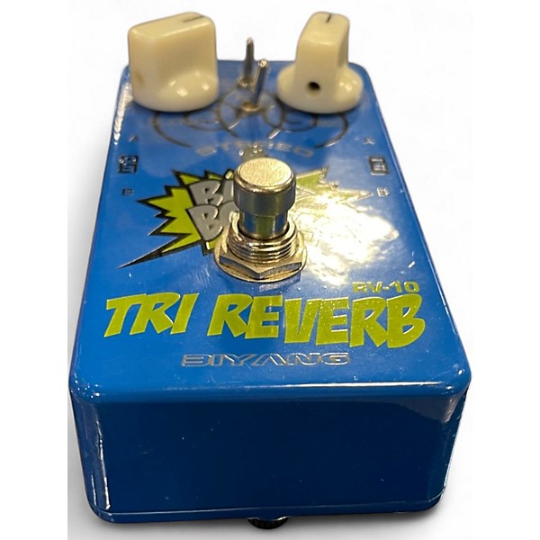 Used Biyang BABYBOOM RV10 TRI REVERB Effect Pedal