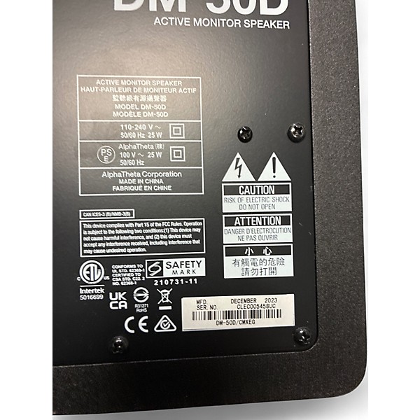 Used Pioneer DJ DM-50 Unpowered Monitor