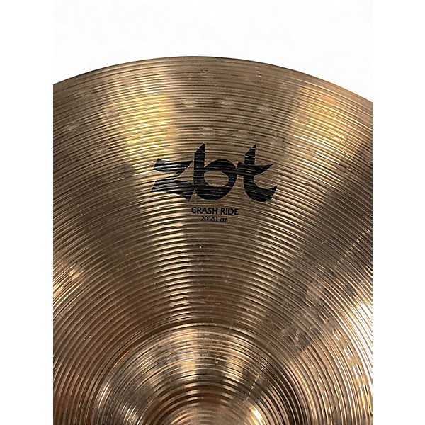 Used Zildjian 20in ZBT Crash Ride Cymbal