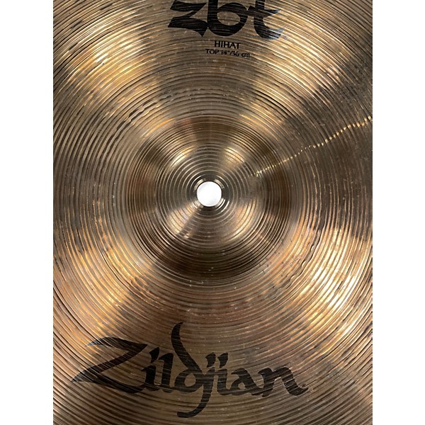 Used Zildjian 14in ZBT Rock Hi Hat Pair Cymbal