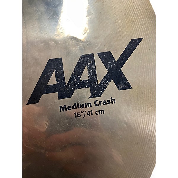 Used SABIAN 16in AAX Medium Crash Cymbal