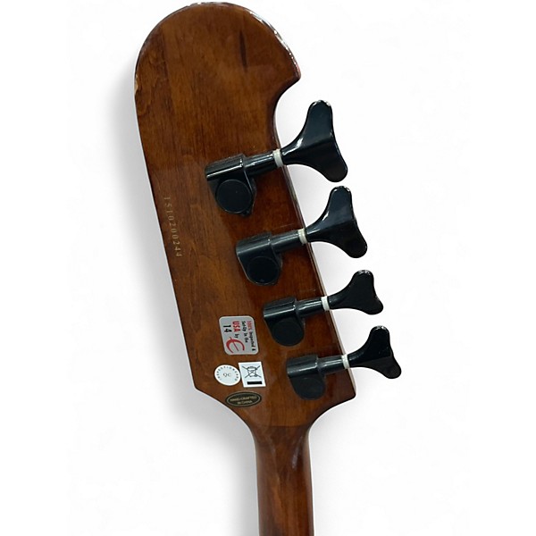 Used Epiphone thunderbird e1 Brown Sunburst Electric Bass Guitar