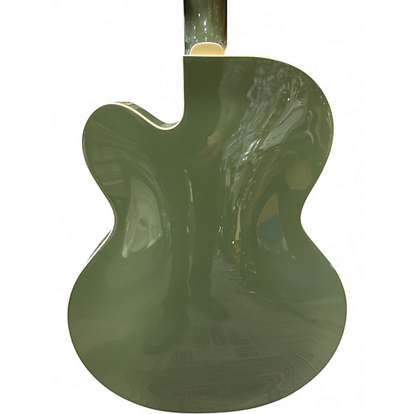 Used Gretsch Guitars G6118 Anniversary Jr Lime Hollow Body Electric Guitar