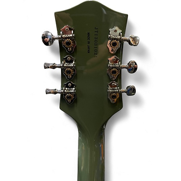 Used Gretsch Guitars G6118 Anniversary Jr Lime Hollow Body Electric Guitar