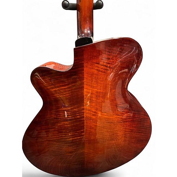 Used 2008 Eastman Pagelli PG-1 Archtop Violin Burst Solid Body Electric Guitar