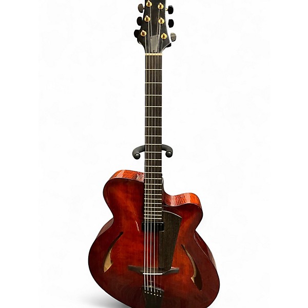 Used 2008 Eastman Pagelli PG-1 Archtop Violin Burst Solid Body Electric Guitar