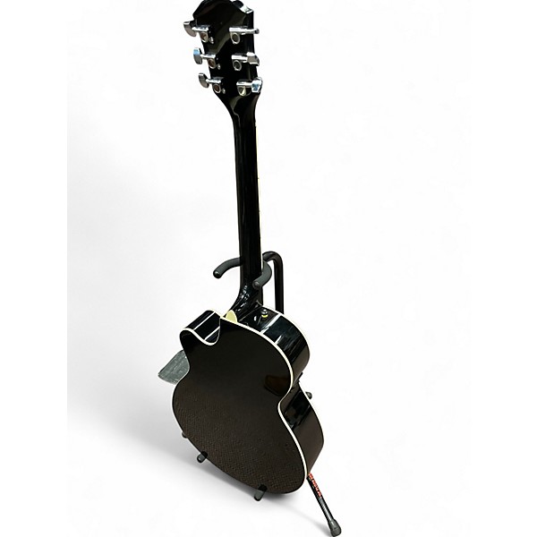 Used Fender FA135CE Concert Black Acoustic Electric Guitar