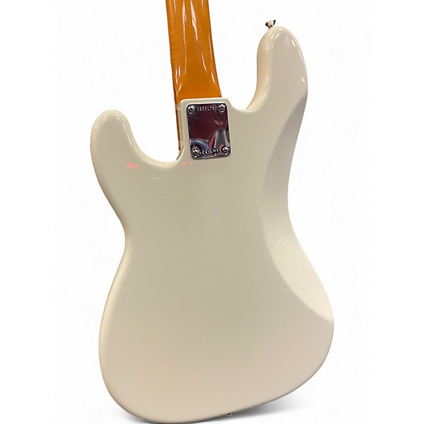 Used 2025 Fender American Vintage II '60 Precision Bass Olympic White Electric Bass Guitar