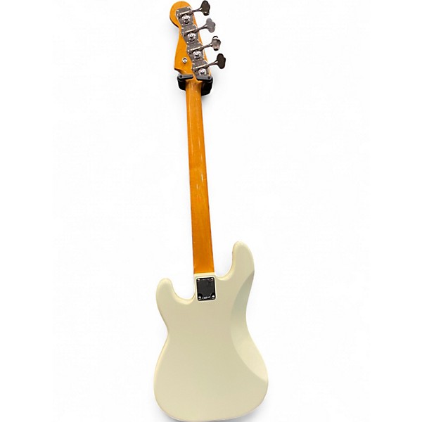 Used 2025 Fender American Vintage II '60 Precision Bass Olympic White Electric Bass Guitar