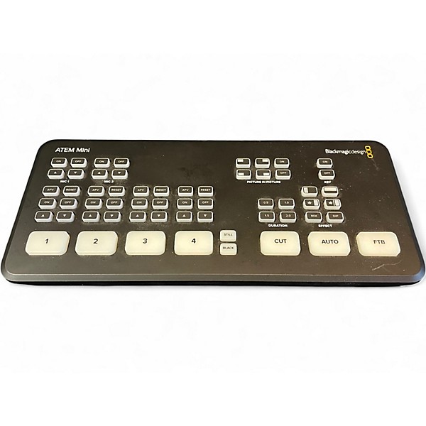 Used Blackmagic Design ATEM Mini Live Stream Switcher