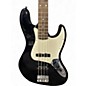 Used Squier Affinity Jazz Bass Black Electric Bass Guitar